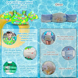 Chriffer Kids Swim Vest Life Jacket for 22-66 Pounds Boys and Girls, Toddler Floaties with Shoulder Harness Arm Wings for 2,3,4,5,6,7 Years Old Baby