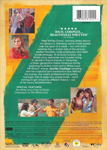 White Lotus, The: The Complete Second Season (DVD)