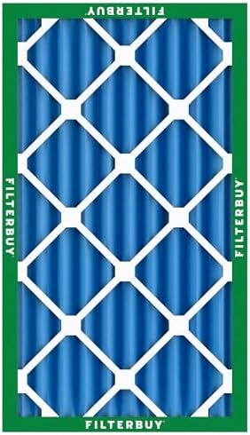 Filterbuy 16x25x4 Air Filter MERV 13 Optimal Defense (2-Pack), Pleated HVAC AC Furnace Air Filters Replacement (Actual Size: 15.50 x 24.50 x 3.63 Inches)