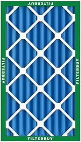 Filterbuy 16x25x4 Air Filter MERV 13 Optimal Defense (2-Pack), Pleated HVAC AC Furnace Air Filters Replacement (Actual Size: 15.50 x 24.50 x 3.63 Inches)