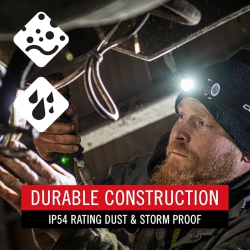 Coast XPH30R 1200 Lumen USB-C Rechargeable Dual Power Headlamp with Twist Focus Beam and Magnetic Base