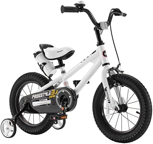 RoyalBaby Kids Bike EZ Freestyle Training Free Balance to Pedal Easy Learning Bicycle, 12-18 Inch for Toddlers to Big Kids