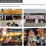 Shappy 8 Pcs Canopy Hanging Clips Tent Hanging Clip for Vendor Booth Display Business Exhibitions to Hang Signs, Slogans, Flags, and for Outdoor Camping to Hang Food, Lanterns, Garbage Bags, Towels