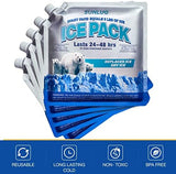 Cooler Ice Packs Reusable Ice Packs for Coolers Long Lasting Freezer Packs for Cooler Bag, Lunch Bags, Cooler Backpacks