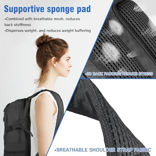 Zavothy 18L Water-Resistant Hydration Backpack Suit for 2L/3L Water Bladder – Hidden Helmet Compartment & Detachable Rain Cover – Lightweight Insulated Daypack for Cycling, Camping, Hiking (Men/Women)