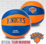 Franklin Sports NBA Toy Basketballs - 2 Pack of Kids Soft Mini Basketballs for Over the Door + Indoor Hoops - NBA Fan Shop Kids Soft Toy Basketballs - (2) Mini Balls Included