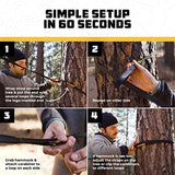 Wise Owl Outfitters Hammock for Camping Hammocks Gear for The Outdoors Backpacking Survival or Travel - Portable Lightweight Parachute Nylon - Up to 500lbs