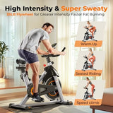 YOSUDA Indoor Cycling Bike Brake Pad/Magnetic Stationary Bike - Cycle Bike with Tablet Mount & Comfortable Seat Cushion