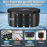 Upgrade 129 Gal XL Large Oval Ice Bath Tub for Athletes, Collapsible Cold Plunge Tub-Multiple Layered for Post-Exercise Recovery, Portable Bathtub for Home, Gyms, Indoor, Outdoor use