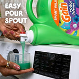 Gain + Odor Defense Liquid Laundry Detergent Super Fresh Blast Scent, HE Compatible, 107 Loads 154 fl oz, Gain Laundry Detergent, Liquid Laundry Detergent