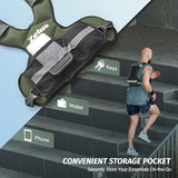 ZELUS Weighted Vest for Men and Women | 4-10lb/11-20lb/20-32lb Vest with 6 Ironsand Weights for Home Workouts | Adjustable Body Weight Vest Exercise Set for Cardio and Strength Training