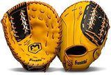 Franklin Sports Baseball + Softball Gloves - Field Master Adult + Youth Baseball + Softball Gloves - Right Hand + Left Hand Gloves - Infield + Outfield Mitts - Multiple Sizes + Colors