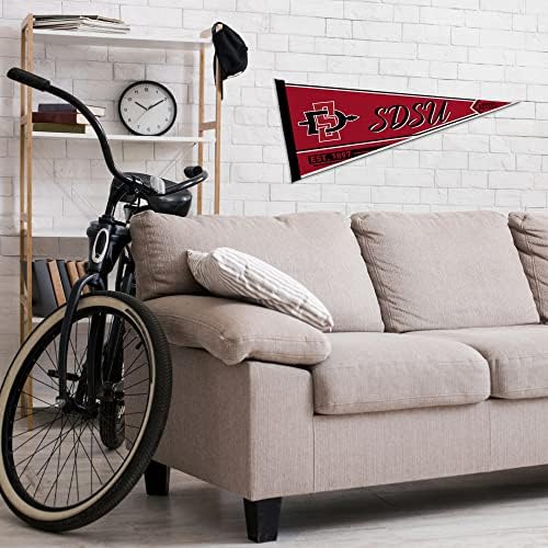 Rico Industries NCAA Classic 12" x 30" Felt Wall Décor Pennant - Great for Home/Bed Room/Man Cave Décor