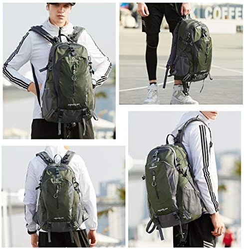 40L Waterproof Lightweight Hiking,Camping,Travel Backpack for Men Women