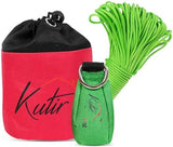 Throw Weight and Line Kit with Storage Bag 11 OZ 600D Pouch, 150 Foot Polyethylene Easter Rope for Arborists, Suitable for Tree Climbing, High Limb Throwing