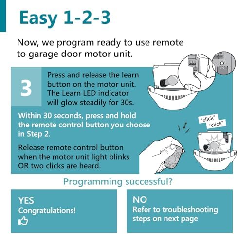 2 for Liftmaster Chamberlain Craftsman Garage Door Opener Remote Keychain 890max