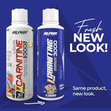 Alpha Supps L Carnitine Liquid 3000 | Stimulant-Free L-Carnitine Supplement for Men & Women | Pre-Workout Energy Boost & Muscle Recovery | Zero Sugar, Fat, & Calories | 31 Servings (Watermelon Candy)