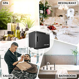 DEPFALL Hot Towel Warmer, Professional 23L Large Capacity Hot Towel Cabinet, 2-in-1 Spa Towel Warmers for Facials, Barber, Salon, Esthetician, Upgrade Fast Heating Aluminum Interior, Black