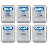 Oral-B Glide Cool Mint Deep Clean Floss, 6 Count, Glide Dental Floss