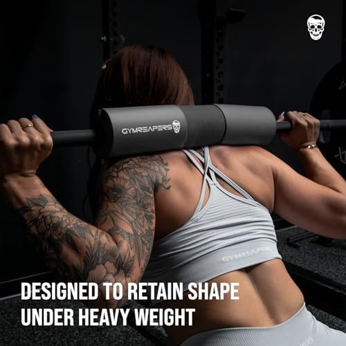Gymreapers Barbell Squat Pad - Protective Bridge Pad for Hip Thrust, Squats, Lunges - Hip Support, Neck Protection for Bar