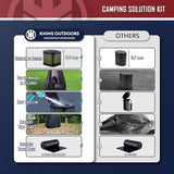 KNINE OUTDOORS Portable Camping Toilets for Adult, Outdoor Toilet for Camping, Privacy Tent with Carry Bags, Portable Potty, Washable and Foldable for RV Travel
