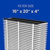 AprilAire 110 Replacement Filter for AprilAire Whole House Air Purifiers - MERV 11, Clean Air & Dust, 16x20x4 Air Filter (Pack of 1)