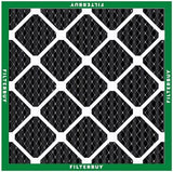 Filterbuy 20x20x1 Air Filter MERV 8 Odor Eliminator (4-Pack), Pleated HVAC AC Furnace Air Filters Replacement with Activated Carbon (Actual Size: 19.50 x 19.50 x 0.75 Inches)