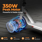 Electric Scooter for Adults, 8.5"/10" Tires, 19/22Mph, 350W/500W Motor, 21-28 Miles Range, Folding E-Scooter with Dual Suspension,APP(V1/SPRO/MAX/PRO)