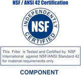 Fil-Fresh 6-Pack Water Filter Replacement for PUR, PUR PLUS Faucet Water Filtration System, NSF Certified, Replace Mineral Core Faucet Mount Water Filter