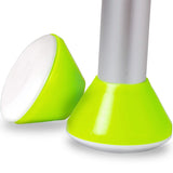 HealthSmart 4-Pack Walker Ski Glides for Folding Walkers, Durable Universal Fit for Smooth Mobility, Easy Installation and Increased Visibility Walker Feet