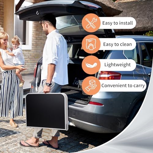 3.0 Ft Folding Portable Camping Table with Adjustable Height Legs, RV Dining Tables, Grill, DJ, BBQ, Dining, Picnic, Cooking, Beach, Garden, Black