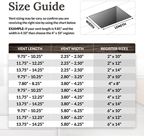 Decor Grates AJH412-NKL Oriental Floor Register, 4x12 Inches, Brushed Nickel