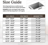 Decor Grates AJH412-NKL Oriental Floor Register, 4x12 Inches, Brushed Nickel