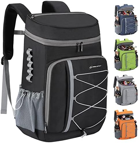 Maelstrom Cooler Backpack - 35/50 Can Insulated Soft Cooler Lunch Bag for Camping, Beach, Hiking & Shopping