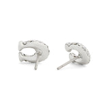COACH Jewelry Women's Pavé Signature C Stud Earrings