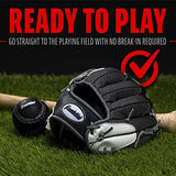 Franklin Sports Kids Baseball Glove + Ball Sets - Meshtek Youth Teeball Gloves for Kids + Toddlers - Left + Right Hand Throw Mitts + Glove Sets with Foam Balls - Boys + Girls Gloves - 9.5" Inch