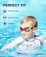 ZIONOR Kids Swim Goggles, G1 MINI UV Protection Anti-Fog Polarized Swimming Goggles for Age 6-14
