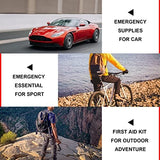 Car-Home Survival First-Aid Kit Emergency-Kit - Green 273Piece Equipment Travel Supplies First Aid Set Home Essentials Camping Hiking YIDERBO