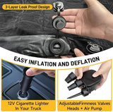 Umbrauto Air Mattress for 5.5-5.8 ft Full-Size Short Truck Beds, Inflatable Truck Tent Airbed with Pump, Pickup Camper Air Bed for Camping