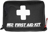 M2 BASICS All-Purpose 150 Piece First Aid Kit | Car, Travel, Home, Hiking, Camping, Survival | Small Emergency Kit, Medical Kit