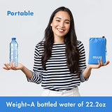 MIULEE Beach Blanket Waterproof Sandproof, Extra Large 110" x 114" Beach Mat Oversized for 5-8 Adults, Portable Lightweight Outdoor Blanket with 4 Corner Pockets for Hiking, Picnic, Travel, Camping