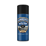 Hammerite 5092965 Metal Paint: Smooth Black 400Ml (Aerosol)