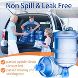 3 and 5 Gallon Water Jug Cap, Silicone Reusable Replacement Cap, Non Spill Bottle Caps for 55mm Bottle Water Dispenser Caps - Pack of 10