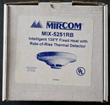 New MIRCOM MIX-5251RB Intelligent Heat Thermal Detector