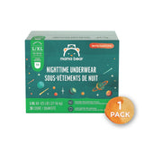 Amazon Brand - Mama Bear Boy's Nighttime Bedwetting Underwear for Overnight Protection, Hypoallergenic, Size L/XL (60-125 lbs), 38 Count, White