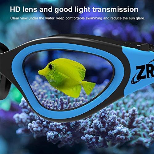 ZIONOR G1 Polarized Swimming Goggles for Unisex Adult Women Anti Fog 100% Anti UV Diving Goggles