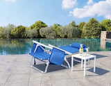 Nice C Blue Backpack Beach Chair with Cooler and Umbrella, Cup Holder for Outdoor, Camping, BBQ, Travel, Picnic
