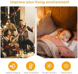 Weather Stripping Door Seal Strip - Soundproof Q-Shaped Foam for Exterior Door Frame, Large Gap Seal, Noise Cancelling, Easy to Install (White, 26FT)