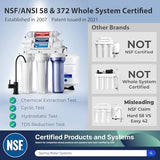iSpring RCC7AK-BLK, NSF/ANSI 58 Certified Alkaline 6-Stage Reverse Osmosis System pH+ Remineralization RO Under Sink System with Stylish Black RO Faucet Easy Top-Mounted Faucet Design with U.S. Patent