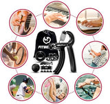 FitBeast Grip Strengthener Forearm Strengthener Hand Grips Strengthener Kit - 5 Pack Adjustable Resistance